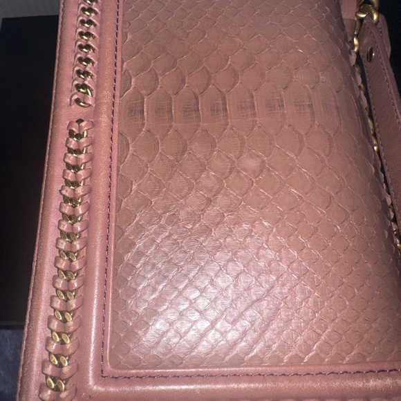 Chanel Tan Python Leather Bag - Picture 10 of 14